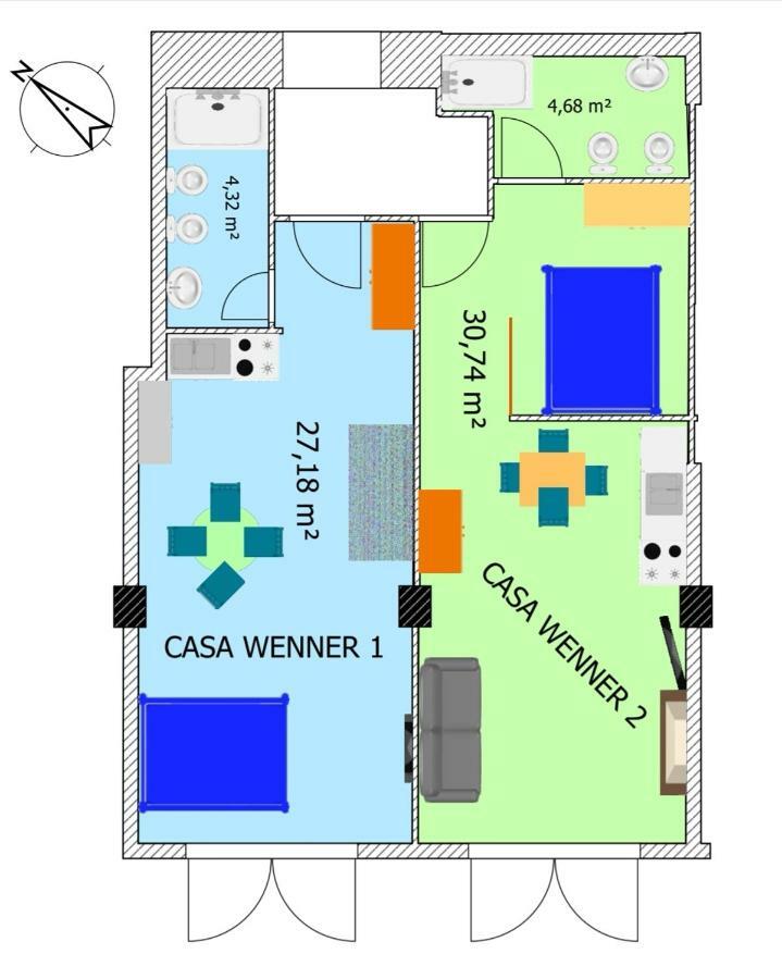 나폴리 Casa Wenner 1 아파트 외부 사진
